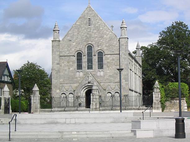The Honan Chapel on the grounds of UCC. This Chapel contains infamous stained glass windows.