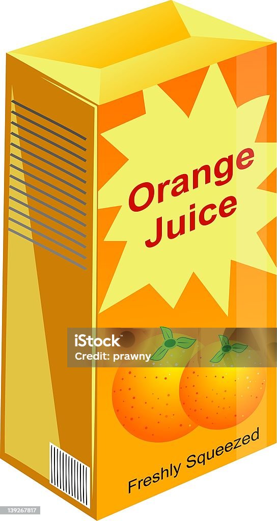 Orange Orangensaft - Lizenzfrei Erfrischung Stock-Illustration