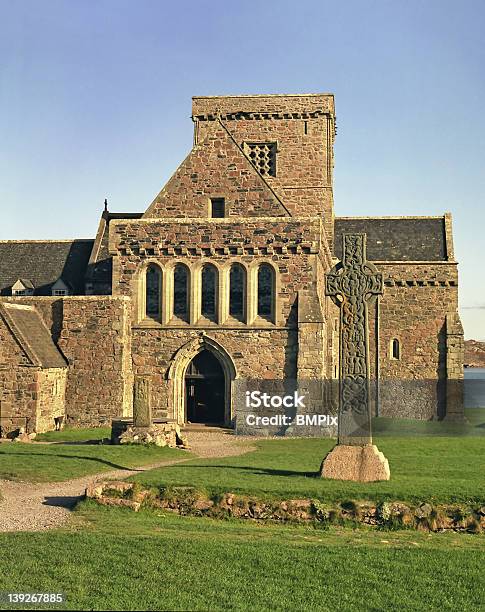 Iona Abadia - Fotografias de stock e mais imagens de Hébridas Exteriores - Hébridas Exteriores, Iona, Abadia