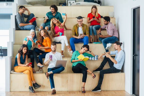 istock Business people with digital devices 1392694537