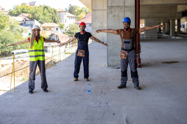istock A Group of Multicultural Workers are Exercising During a Work and Stretching a Muscles. 1392697655