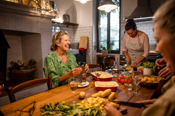 istock Socialising and Cooking Together 1392711485