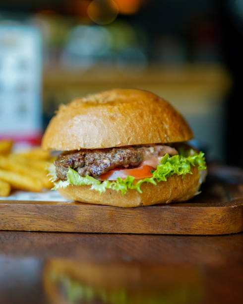 istock Homemade delicious hamburger 1392718733