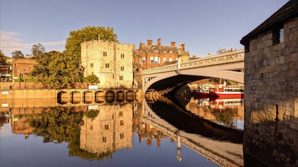 istock Lendal Bridge in York England 1392720431