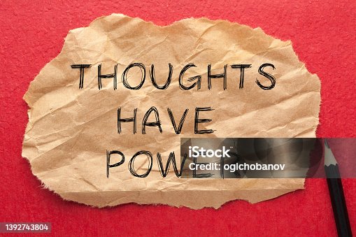 istock Thoughts Have Power 1392743804
