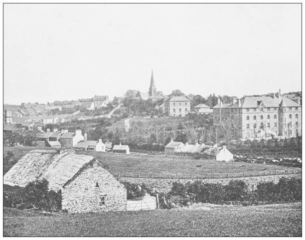 istock Antique photograph of Ireland: Omagh, County Tyrone 1392745584