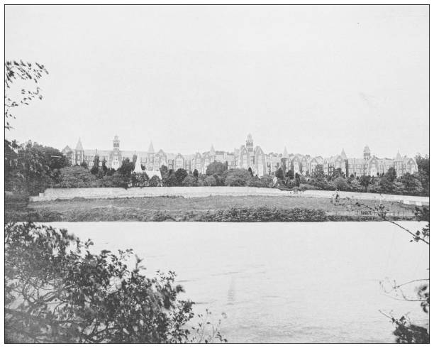 istock Antique photograph of Ireland: Insane Asylum, Cork 1392748117