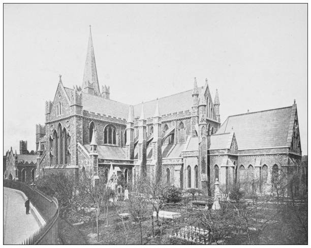 istock Antique photograph of Ireland: St Patrick's Cathedral, Dublin 1392757174