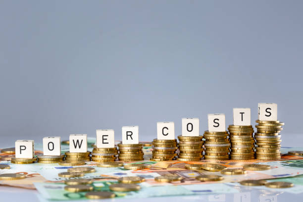 istock Concept of rising power costs 1392759777