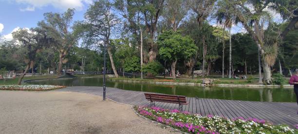 istock Pond in the park 1392760407