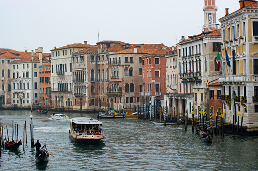 venezia,italy,04/15/2022,walking throughout the Venetian city