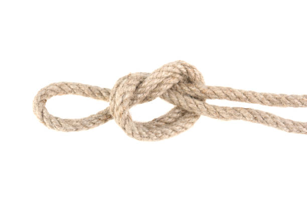 istock rope and knot isolated on white background 1392764966