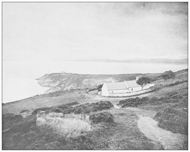 istock Antique photograph of Ireland: Lower Point, Howth, County Dublin 1392775722