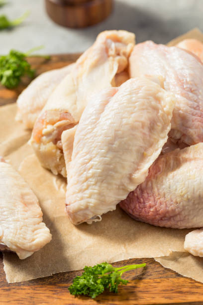 istock Raw Organic Cut Chicken Wings 1392781280