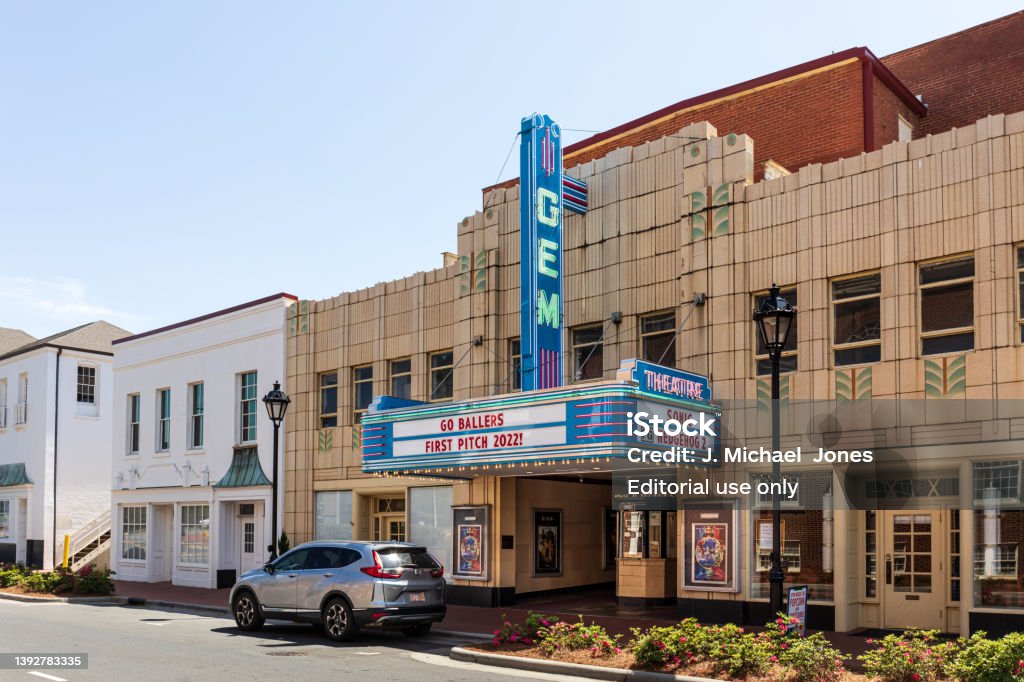 Gem Theatre In Kannapolis Nc Stock Photo Download Image Now