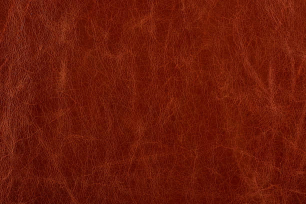 istock Background texture natural vintage leather red color 1392788758