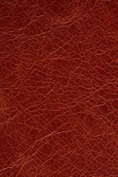 istock Background texture natural vintage leather red color 1392788773