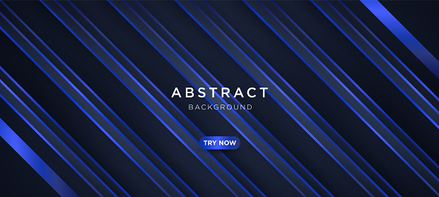 Abstract dark blue gradient papercut geometric square background. Modern futuristic background . Can be use for landing page, book covers, brochures, flyers, magazines, any brandings, banners, headers, presentations, and wallpaper backgrounds