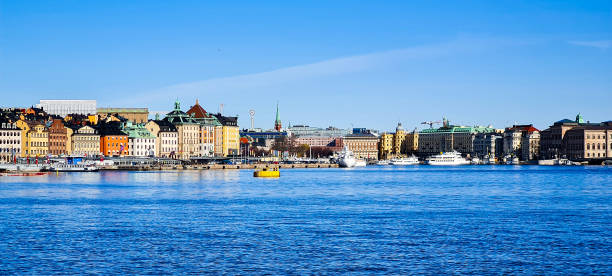 istock Panoramic view over Gamla Stan in Stockholm 1392798475
