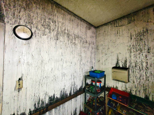 istock Fire damaged play room 1392799915