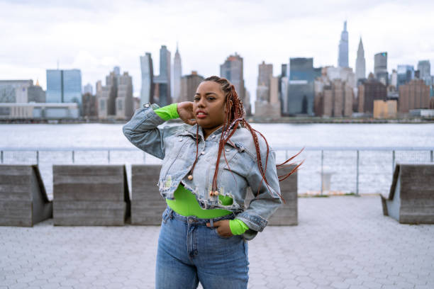 istock Confident black woman outdoors 1392816193