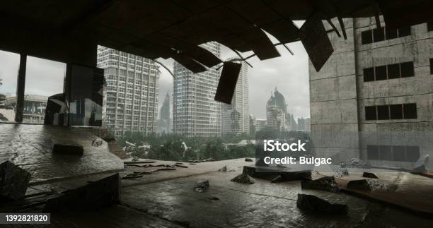 Urban Jungle Stock Photo - Download Image Now - Landscape - Scenery, Abandoned, City