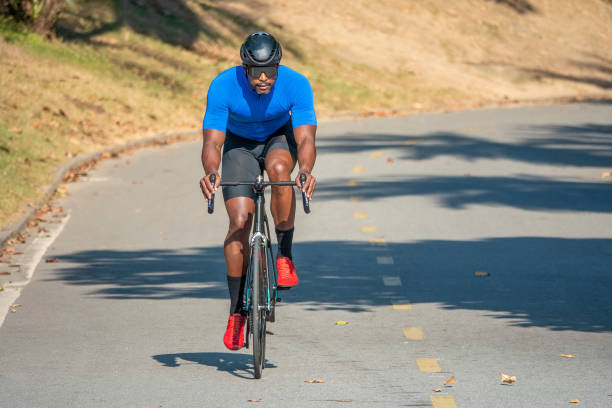 Athlete wearing all recommended accessories