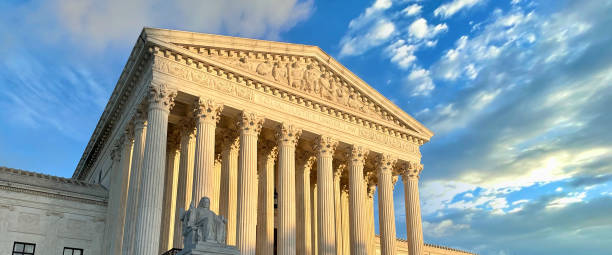 U.S. Supreme Court - Washington D.C. stock photo