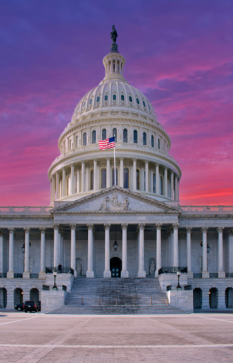 Capitol Building at Sunset - Politics