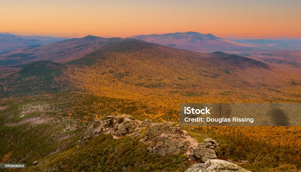 White Mountains State Park - Presidential Traverse New Hampshire Stock Photo