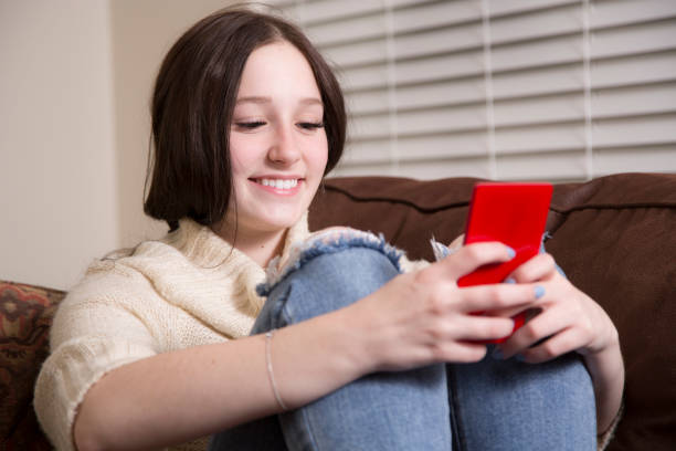 istock STEM Teenager on sofa doing research for her science project.   She shows leadership qualities. 1392833769