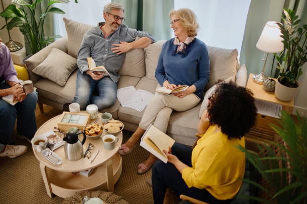 istock Reading During Book Club 1392846240