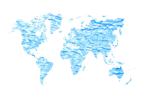 istock world map made of blue water concept 1392846639