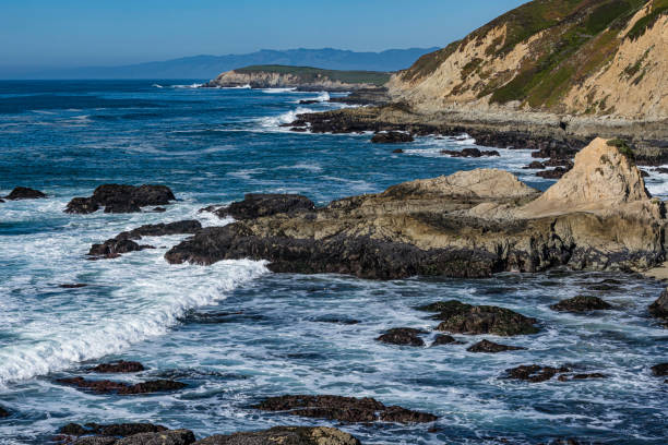 istock Pacific Ocean and waves at Bodega Head in the California Coast. 1392863523