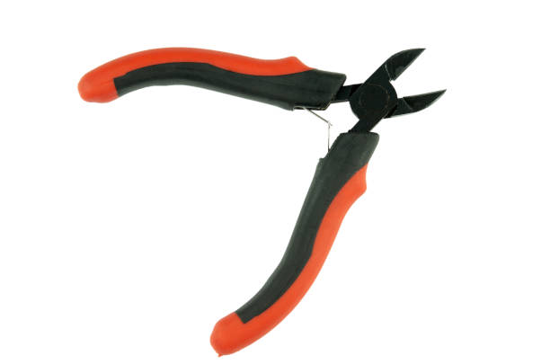 istock Side wire cutters isolated on white background with clipping path 1392879649