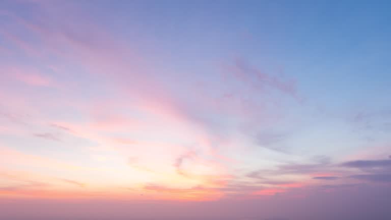 Time lapse Sunrise with cloud