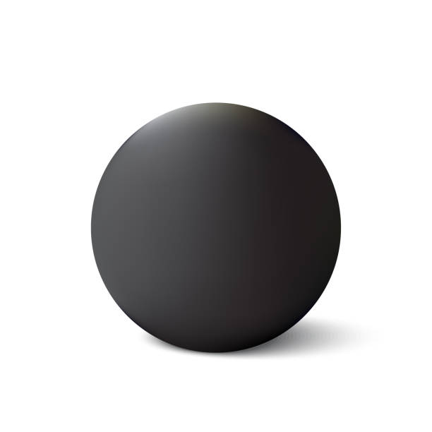 абстрактная черная сфера. графический дизайн мяча. элемент дизайна. векторная иллюстрация. стоковое изображение. - sphere symbol three dimensional shape abstract stock illustrations