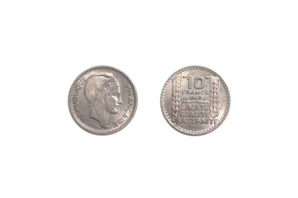 istock French money, old coin 1392884201