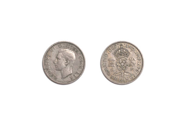 istock Old two shillings 1947 1392884213