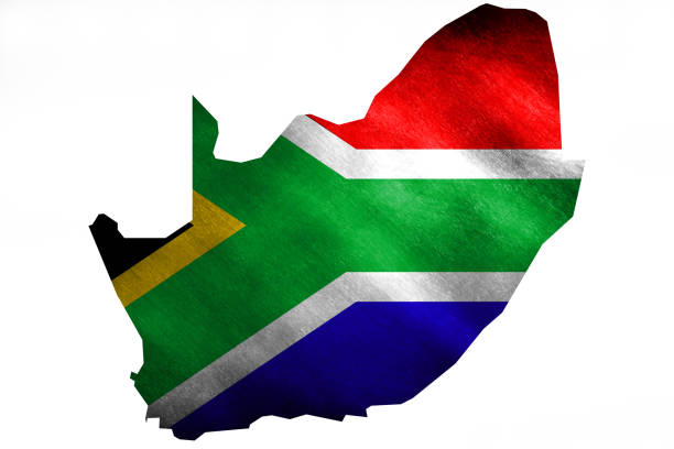 istock The outline of South Africa 1392887274