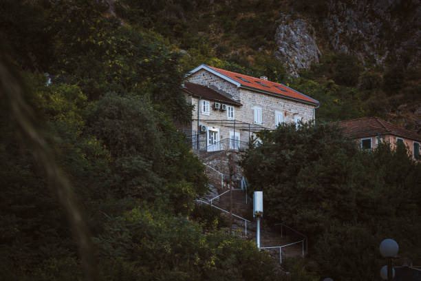 istock Stone house in the mountains 1392889476