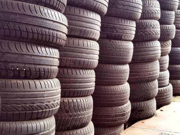 istock tires flat tire nail tire pile old used 1392890405