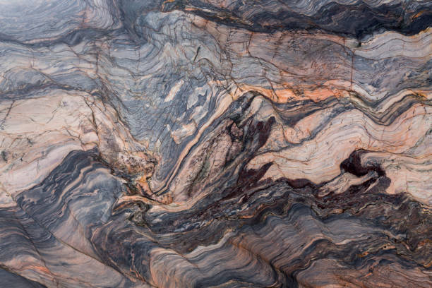 istock Texture of marble brown stone background for art work. 1392890953