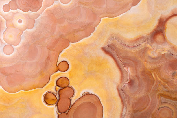 istock Multicolor onyx natural polished stone texture for perfect interior. 1392890981