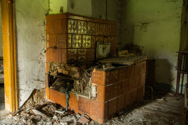 istock interior of an old ruined house 1392903521