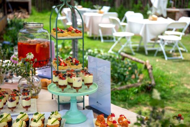istock The dessert table at the party 1392909648