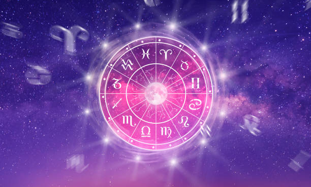 istock Zodiac wheel. Astrology concept. 1392940280