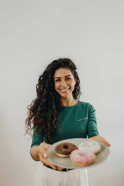 istock Addicted to sugar, I love doughnut 1392943915
