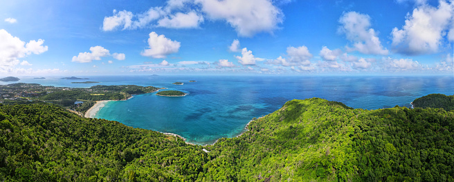 Panoramic view Andaman seascape