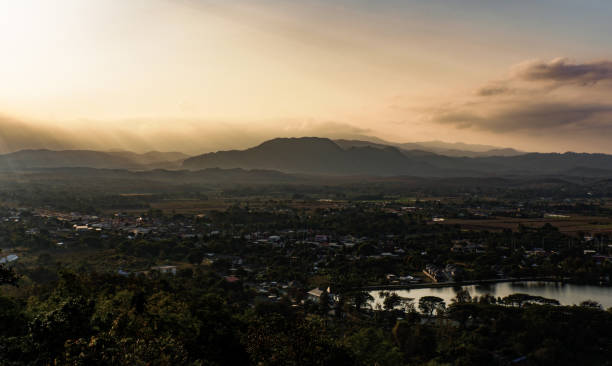 istock Chiang rai City view 1392959878